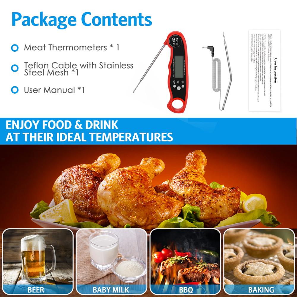 ORIA Food Thermometer Digital  - Kitchen Electronics Gadgets 评论和价格