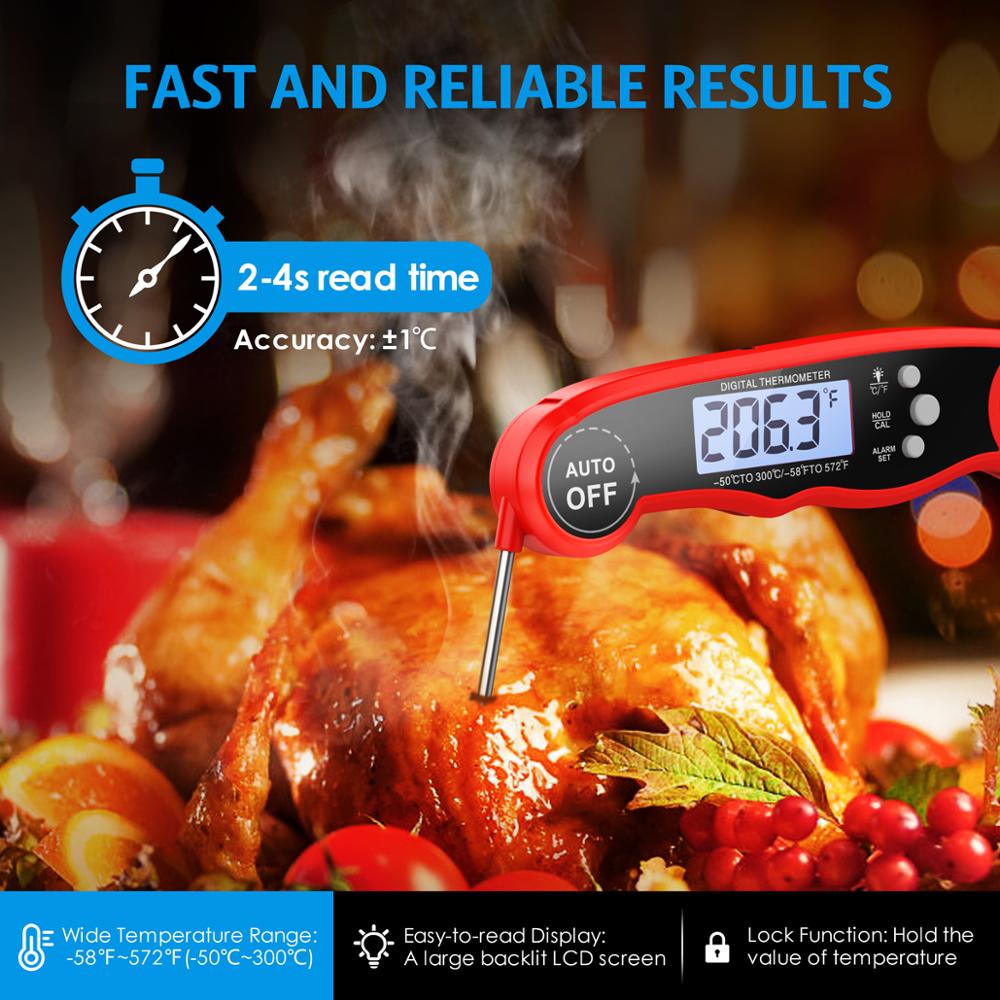 ORIA Food Thermometer Digital  - Kitchen Electronics Gadgets 评论和价格