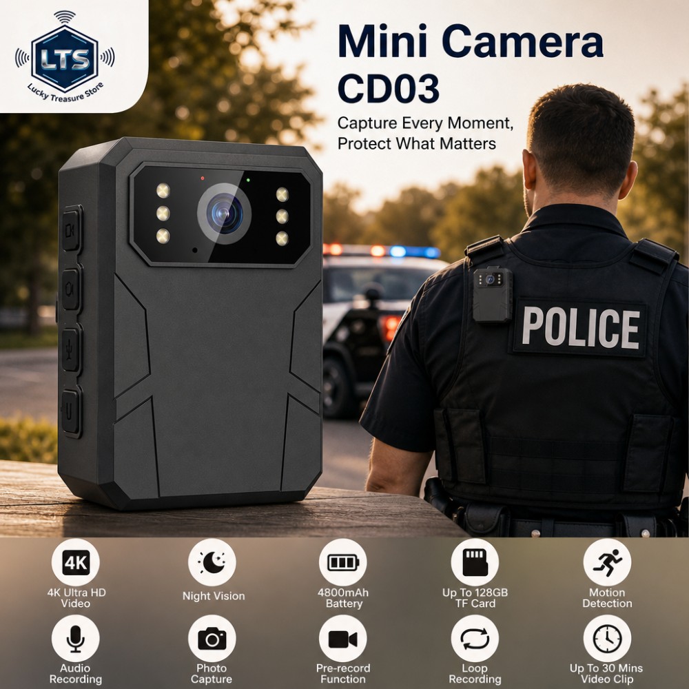 Police Body Camera 1080P DVR V - Compact Camera Mirrorless 评论和价格