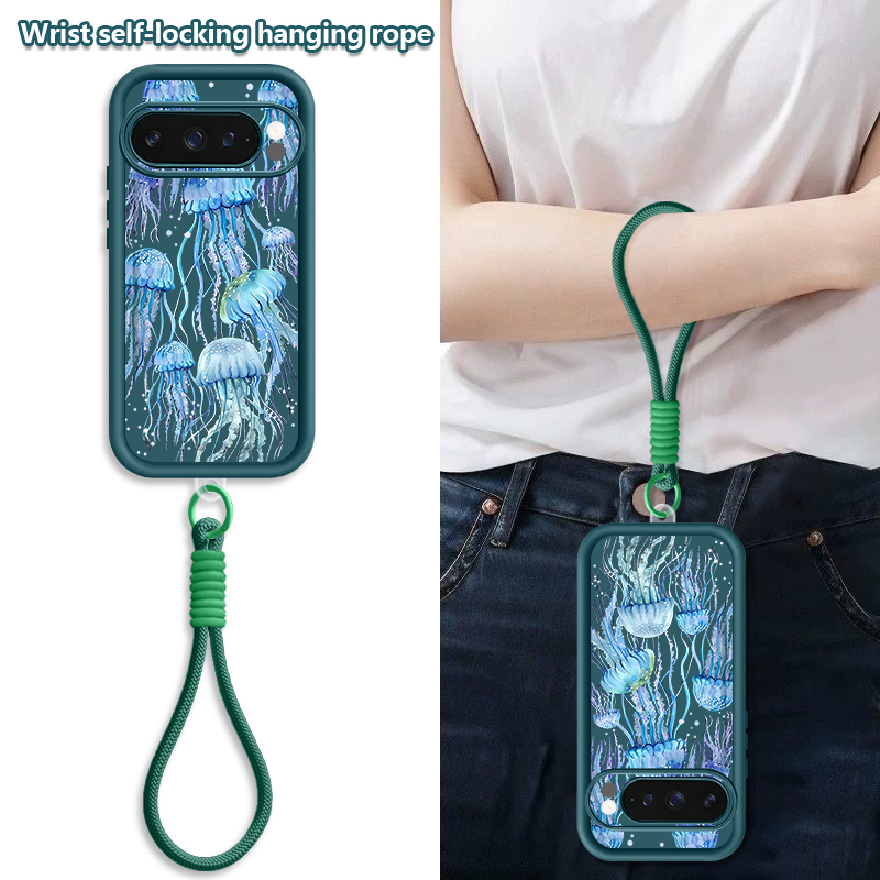 Humpback Whale Print Wrist Str - Google Pixel 9 Pro 评论和价格
