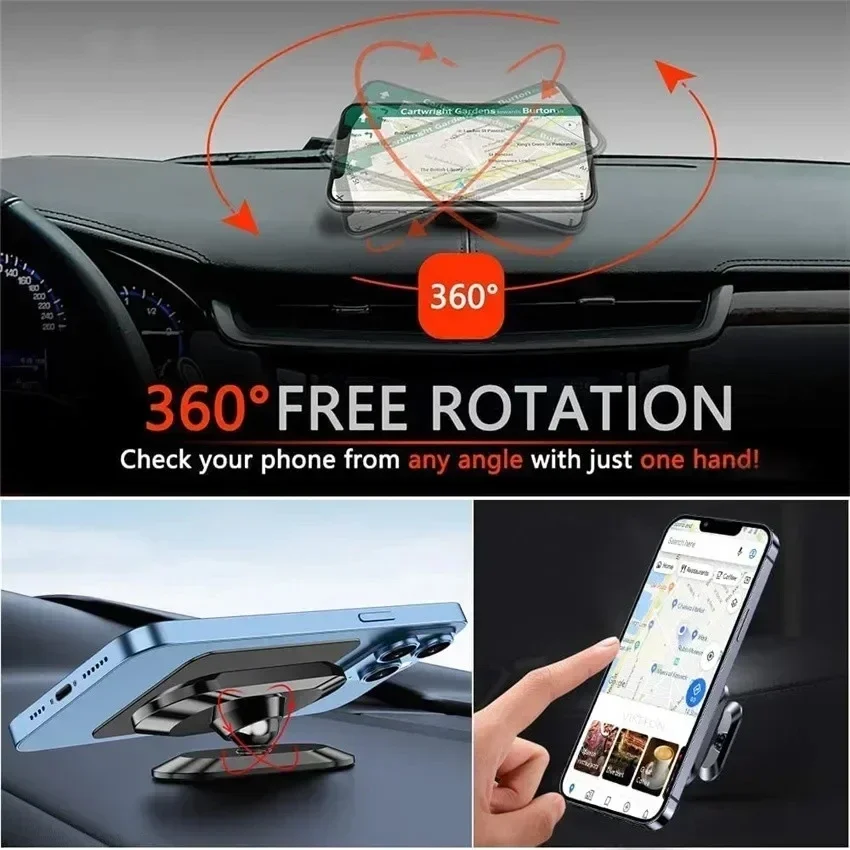 360° Magnetic Car Phone Holder - Useful Electronic Gadgets 评论和价格