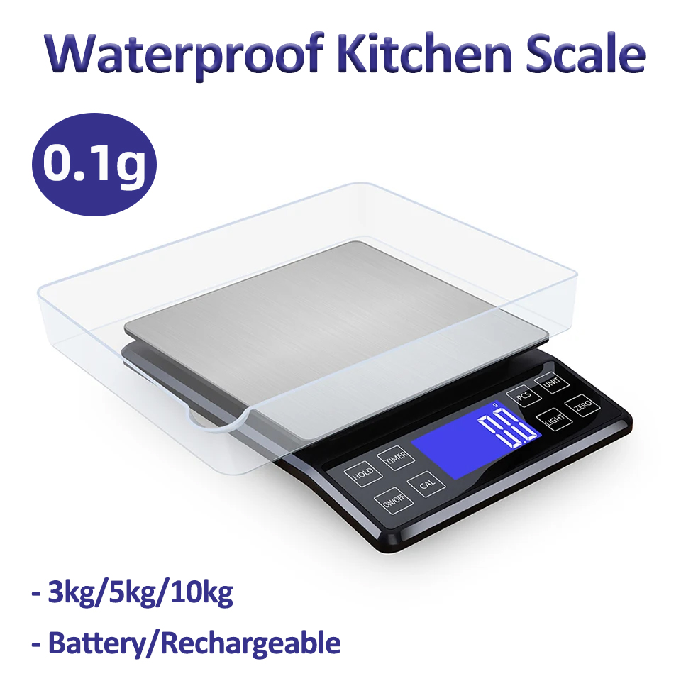 Digital Kitchen Scale 0.1g Hig - Kitchen Electronics Gadgets 评论和价格