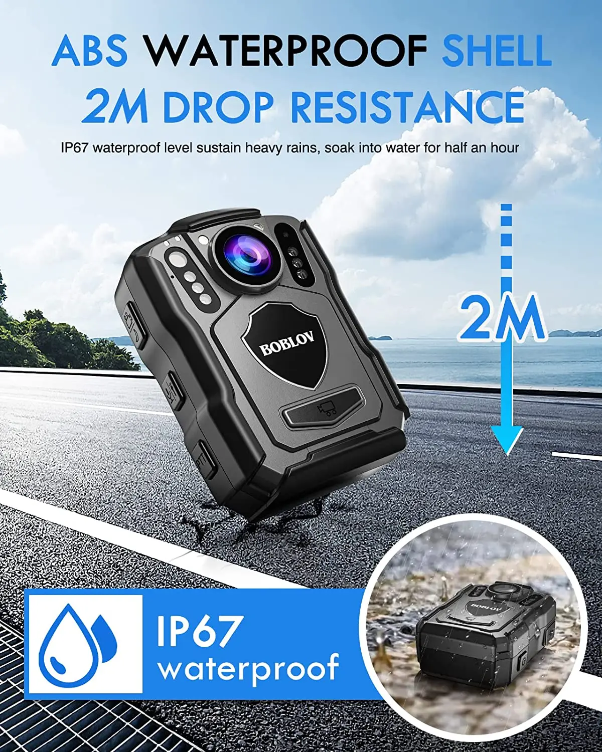 BOBLOV M5 Police Body Camera w - Compact Camera Mirrorless 评论和价格