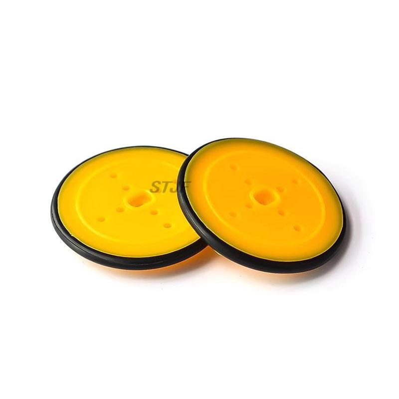 10pcs 410 rubber wheels robot  - New Gadgets Electronic 评论和价格