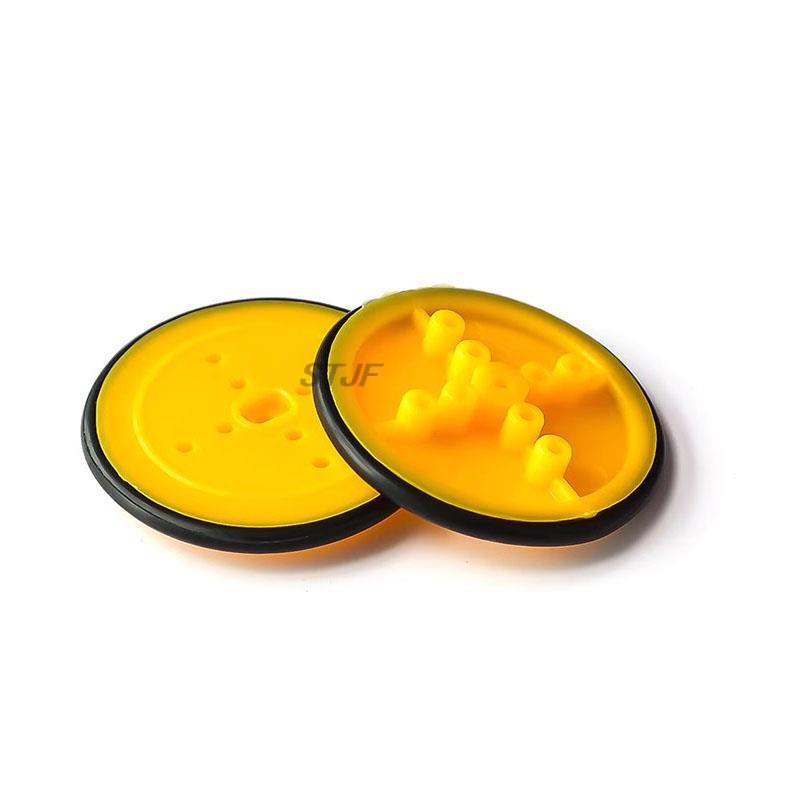 10pcs 410 rubber wheels robot  - New Gadgets Electronic 评论和价格
