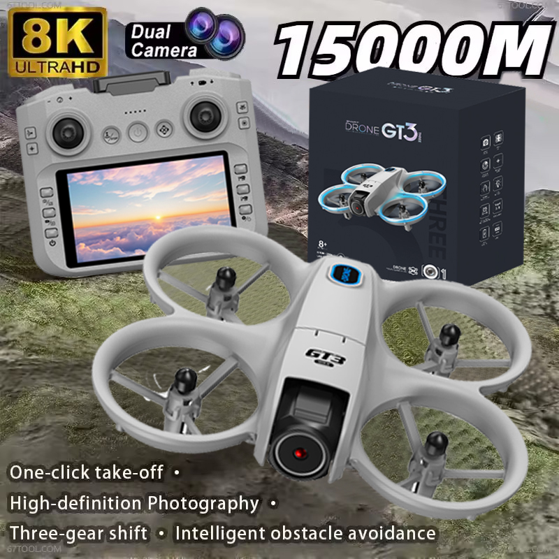 NEW Original GT3 MINI Drone 8K - New Gadgets Electronic 评论和价格