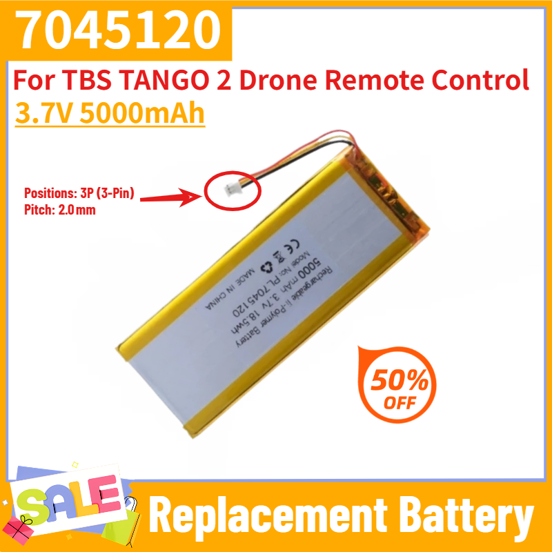 New 3.7V 5000mAh 7045120 Li-po - New Gadgets Electronic 评论和价格