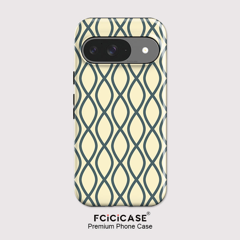 Fcicicase Fashion Stripe Print - Google Pixel 9 Pro 评论和价格