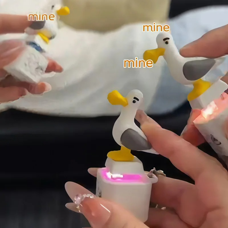 =**Mine Seagull Keycap Keychai - New Gadgets Electronic 评论和价格