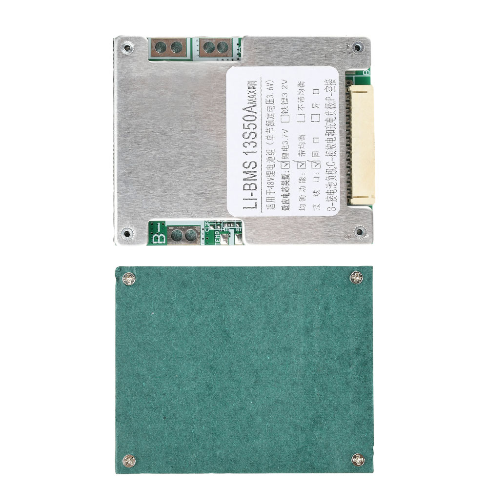 BMS 13S 48V 50A 18650 Li-ion L - New Gadgets Electronic 评论和价格