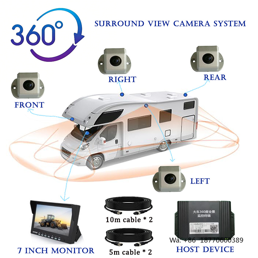 Factory Mdvr Intelligent Warni - Panoramic Dash Cam 360 评论和价格