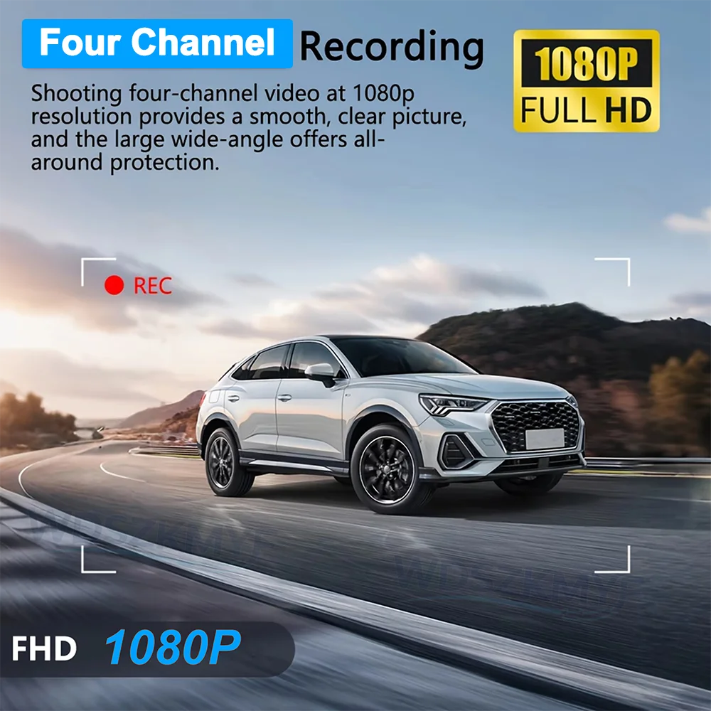 HD 1080P 3/4H 360° Panoramic D - Panoramic Dash Cam 360 评论和价格